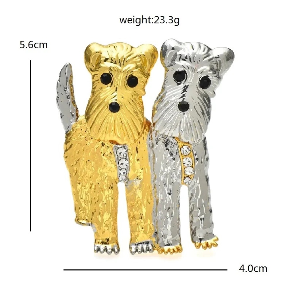 Dog Brooch pin